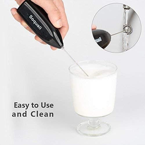 2-Pack: Milk Frother Handheld Battery Operated Image 4