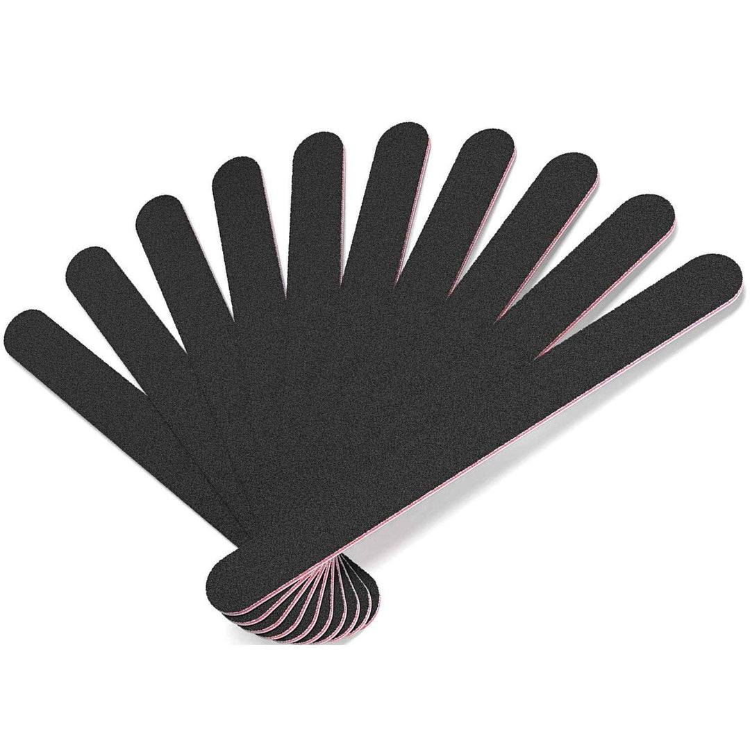 20-Pack: Professional Double Sided 100/180 Grit Nail Files Image 1