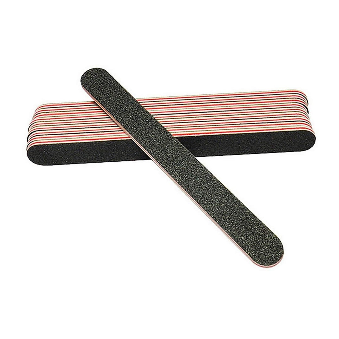 20-Pack: Professional Double Sided 100/180 Grit Nail Files Image 3