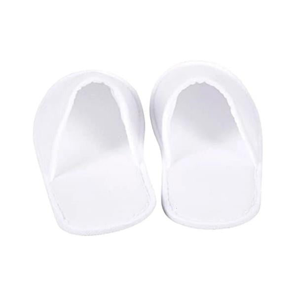 20-Pairs: Spa Hotel Guest Soft Slippers Closed Toe Disposable Travel Slipper Image 4