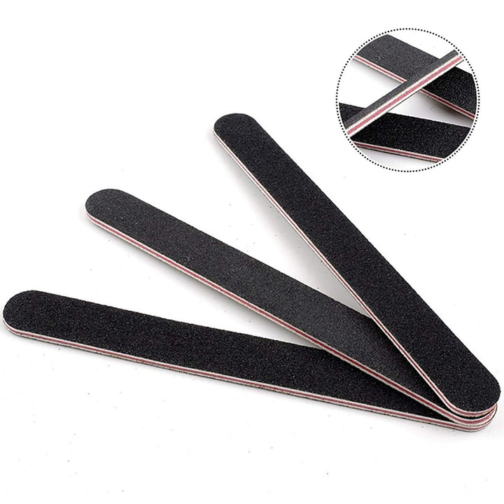 20-Pack: Professional Double Sided 100/180 Grit Nail Files Image 4