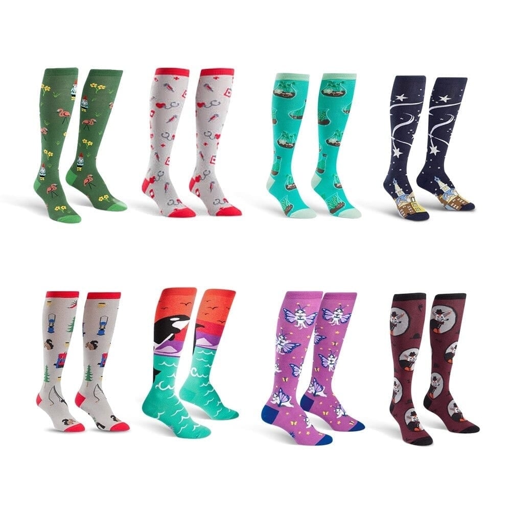 20-Pack: Sock It To Me Knee High Funky Socks Image 11