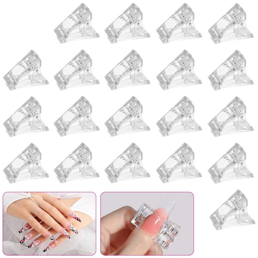 20-Piece: Nail Tip Clips Image 3