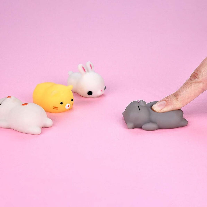 20-Pieces: Cute Animal Kawaii Stress and Anxiety Relief Squishy Toys Image 8