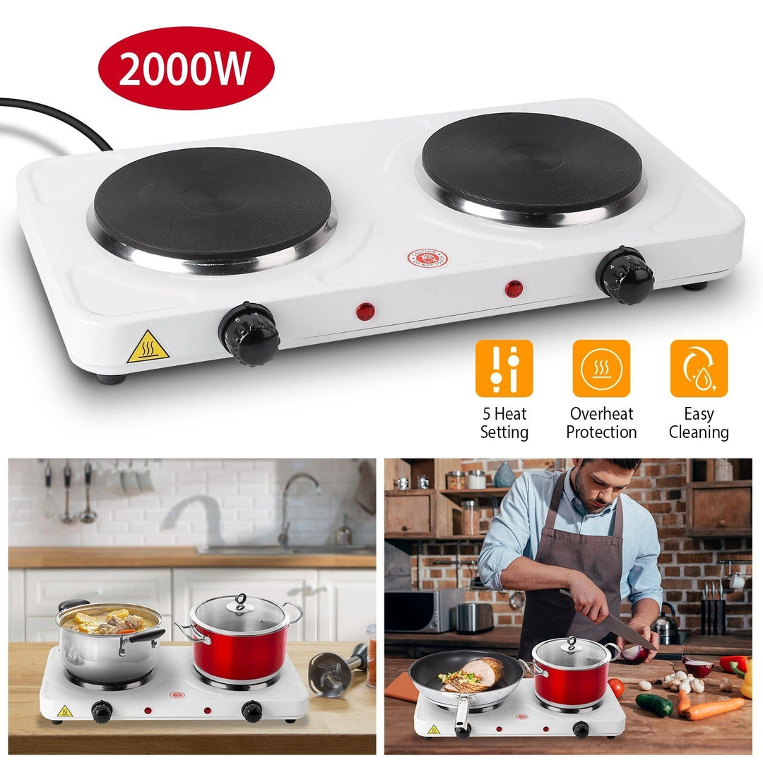 2000W Portable Double Electric Burner Image 9