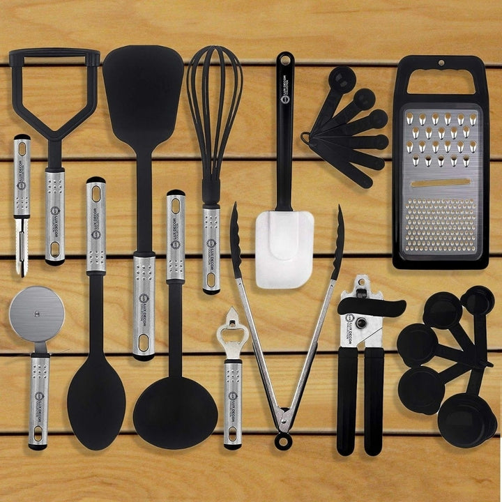 23-Piece Set: Nylon Cooking Utensils Set Image 1