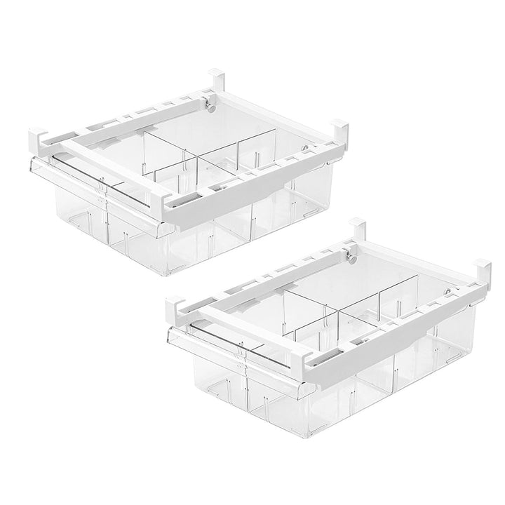 2-Piece: Refrigerator Egg Drawer 36 Egg Capacity Snap On Hanging Storage Tray Image 12