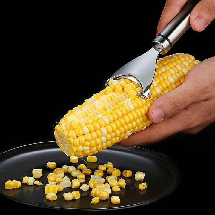 2-Piece: Stainless Steel Corn Cob Peelers Image 8