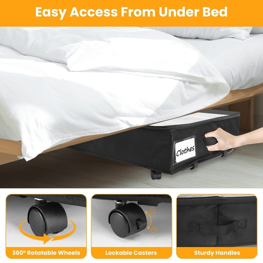 2-Piece: Under Bed Storage Container Image 10