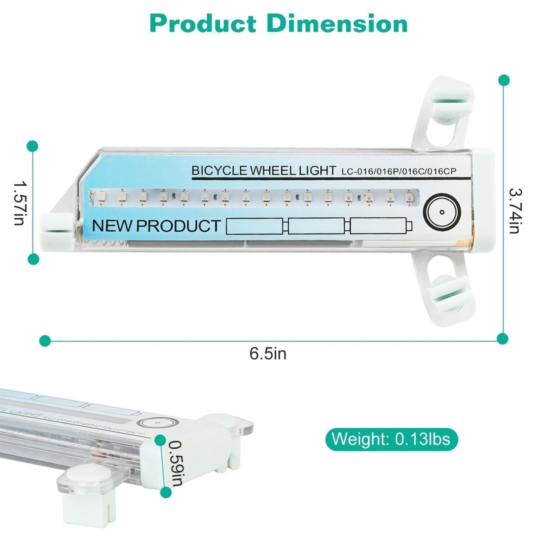 2-Piece: 32 LEDs Pattern Cycling Lights Image 4