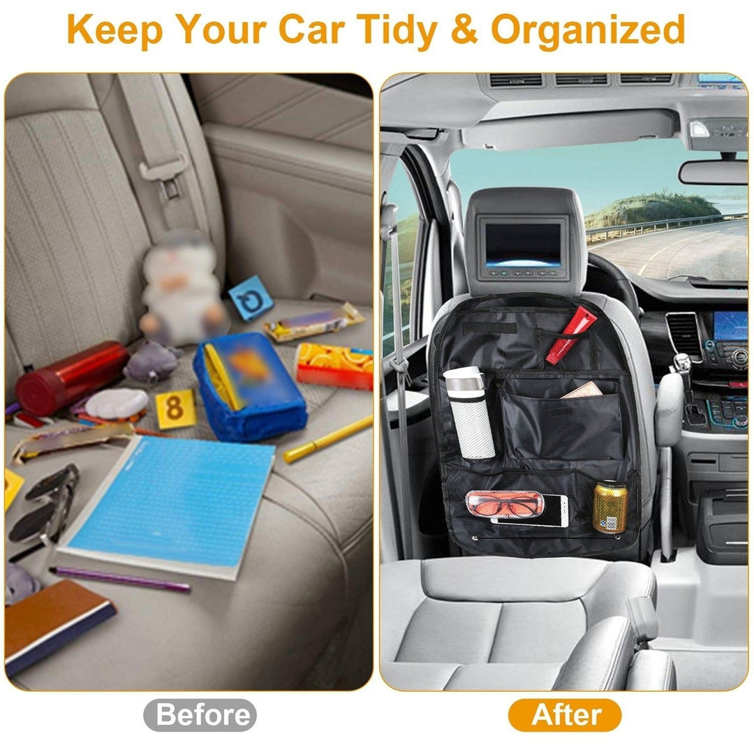 2-Piece: Car Backseat Organizer Image 7