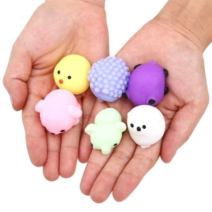 24-Pack: Kids Mochi Squishy Toy with Storage Image 4