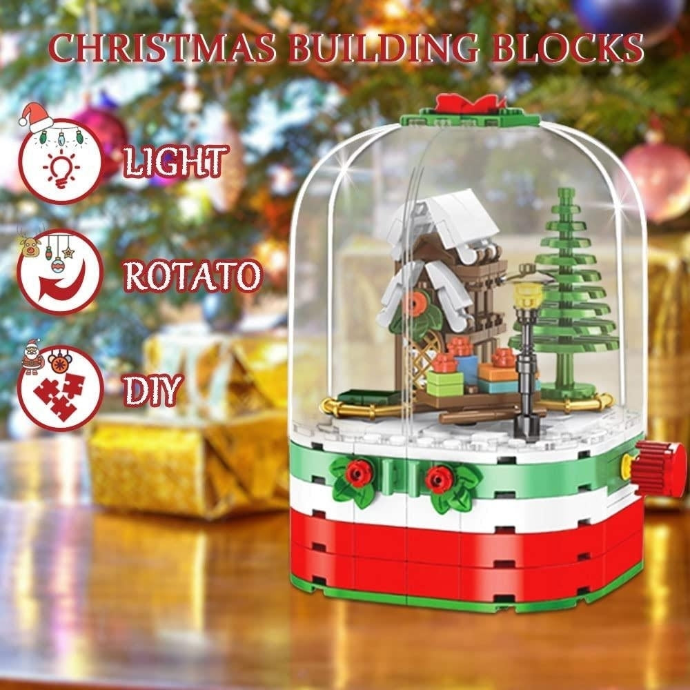 249-Piece: Christmas Building Blocks Toy Set Image 2