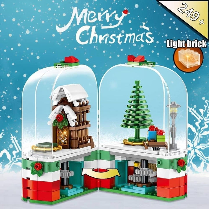 249-Piece: Christmas Building Blocks Toy Set Image 3