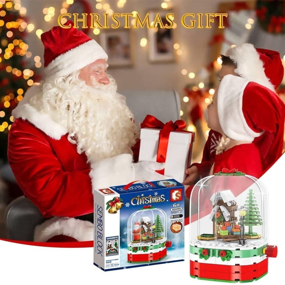 249-Piece: Christmas Building Blocks Toy Set Image 6