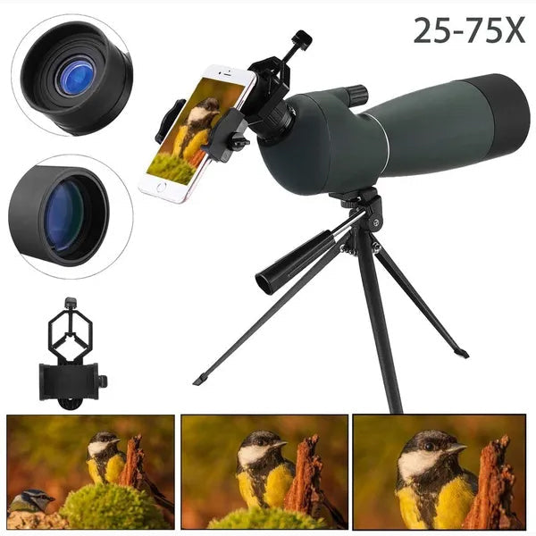 25-75X70 Night Vision HD Waterproof Telescope Image 3