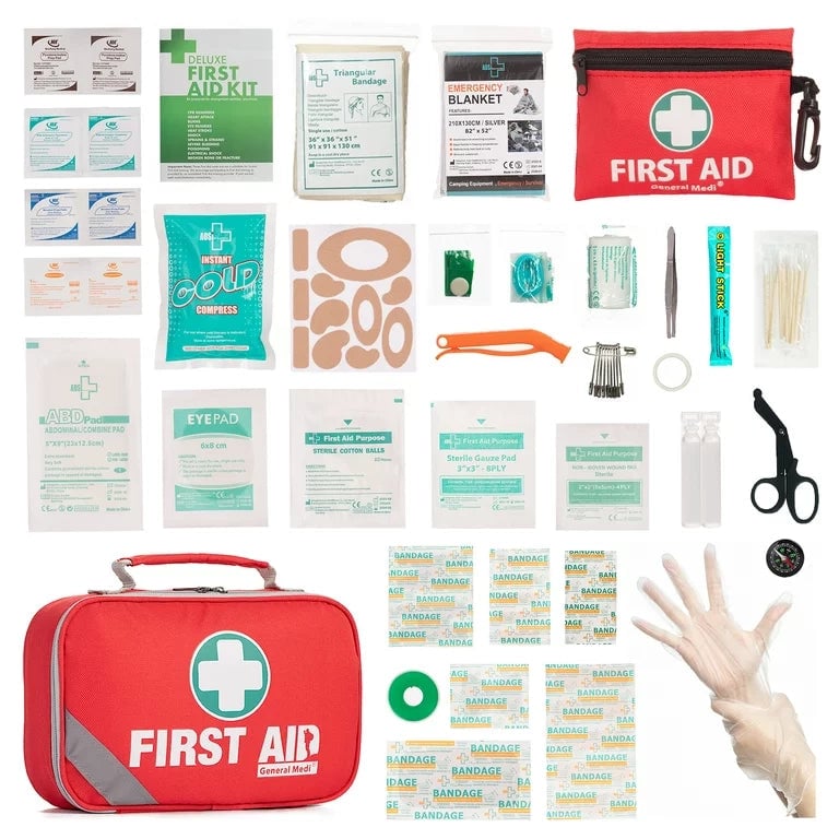 258-Pieces: First Aid Kit Image 1