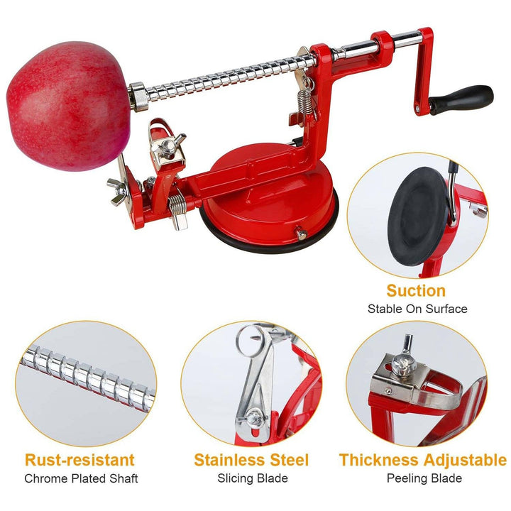 3-in-1 Apple Peeler Manual Rotation Image 3