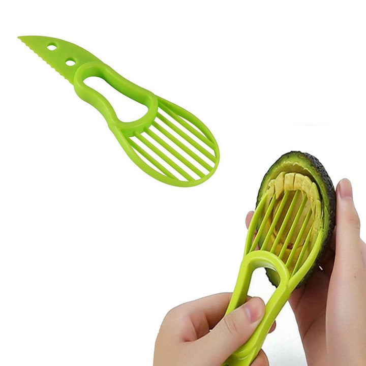 3-in-1 Avocado Cutter Slicer and Pit Remover Tool Image 1