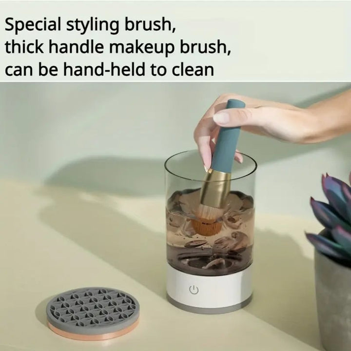 3-in-1 Automatic Makeup Brush Cleaning and Drying Stand Image 3