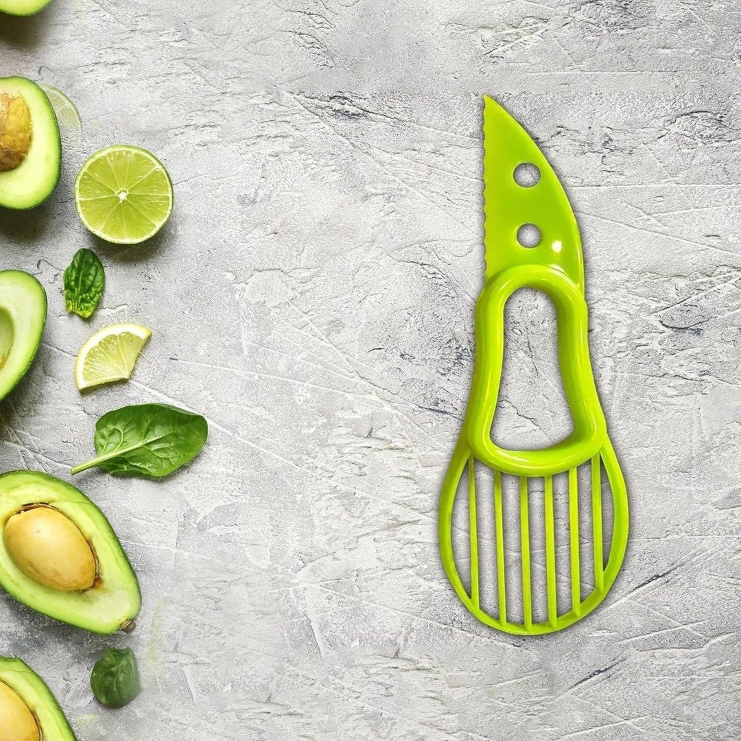 3-in-1 Avocado Cutter Slicer and Pit Remover Tool Image 4