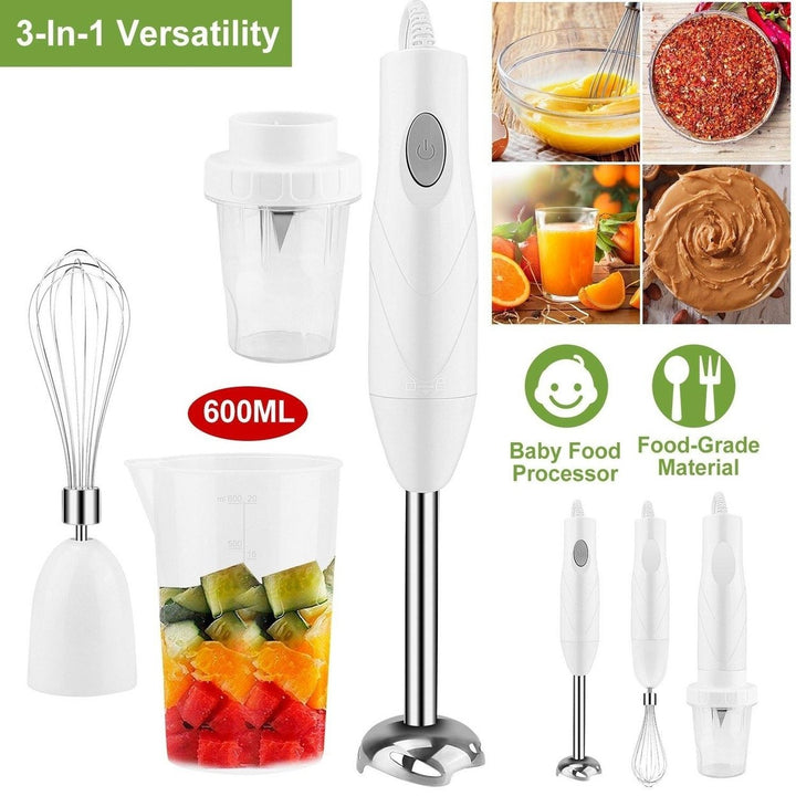 3-in-1 Immersion Hand Blender Multifunctional Stick Image 6