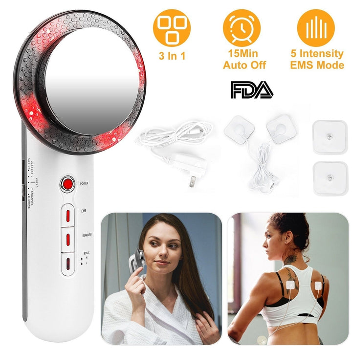 3-in-1 Multifunctional EMS Infrared Massager Fat Remover Image 3