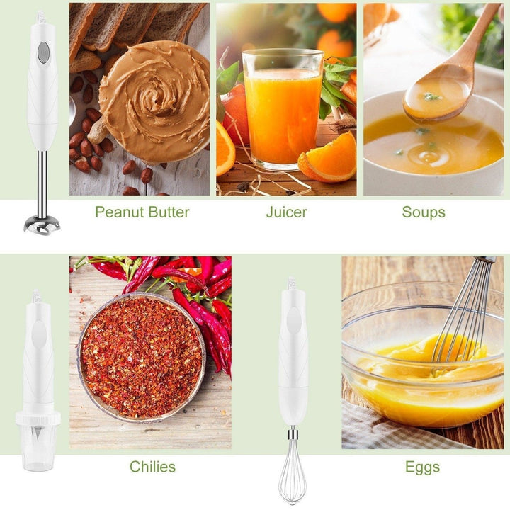 3-in-1 Immersion Hand Blender Multifunctional Stick Image 8