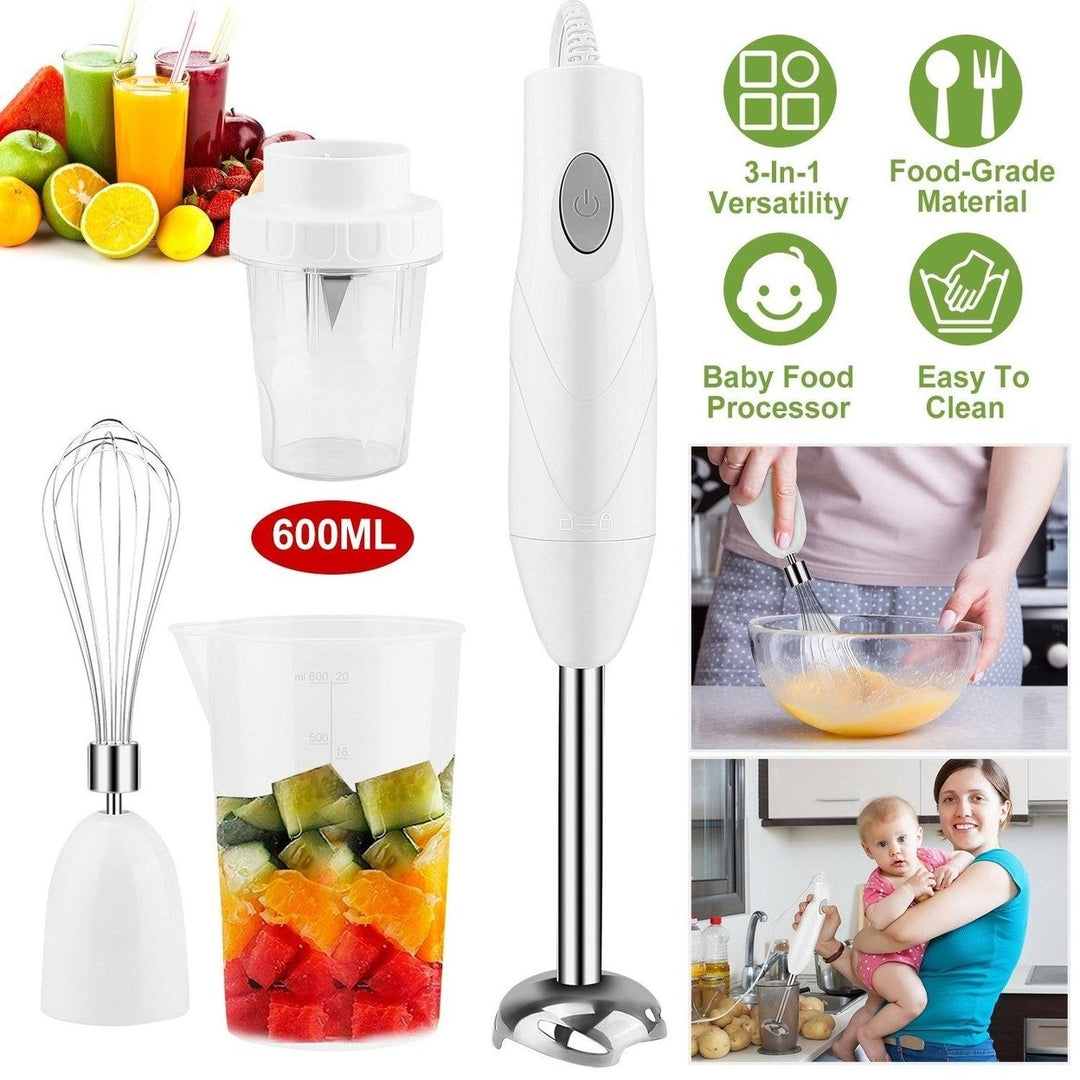 3-in-1 Immersion Hand Blender Multifunctional Stick Image 9