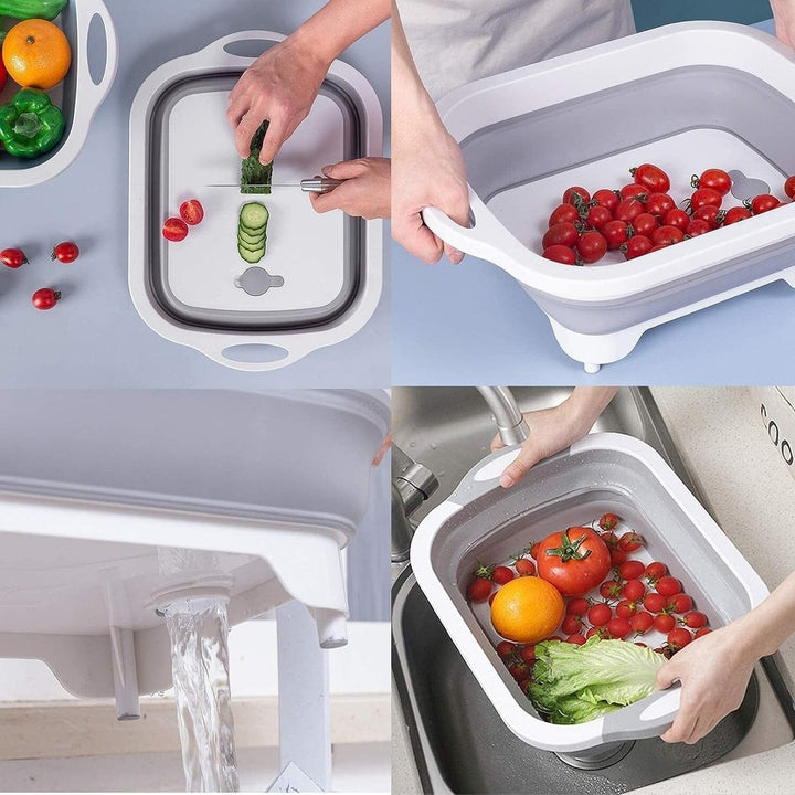 3-in-1 Multifunctional Foldable Cutting Board Image 2