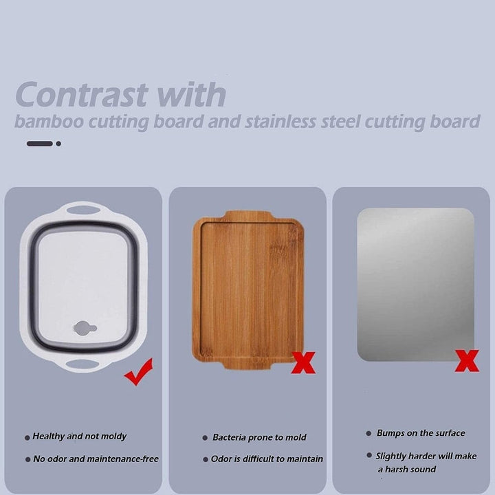 3-in-1 Multifunctional Foldable Cutting Board Image 4