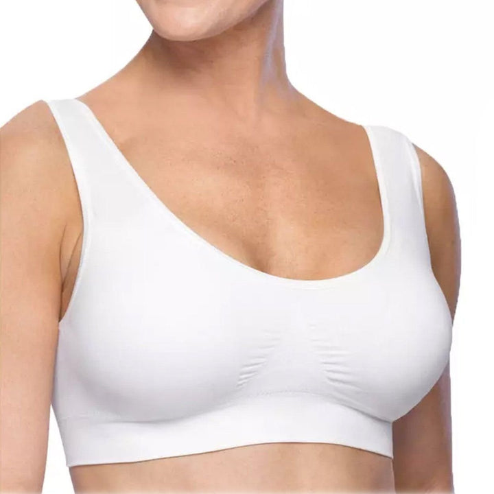 3-Pack: Essential Lounging Microfiber Padded Bras Image 2