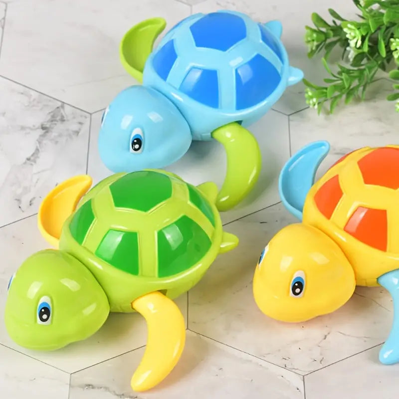 3-Pack: Fun Swimming Turtle Bath Toy Image 8