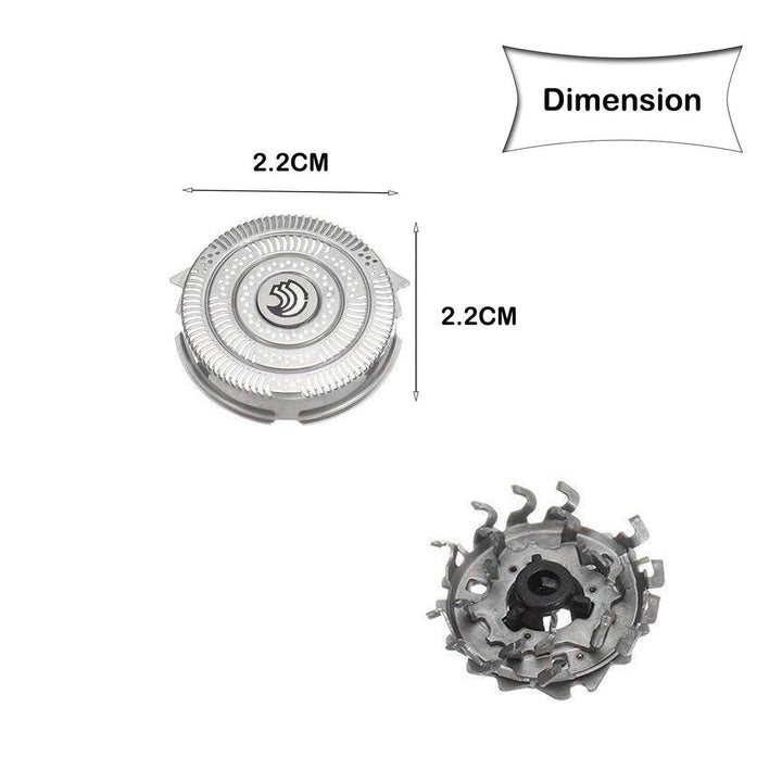 3-Pack: HQ9 Shaver Heads Blades Cutter Replacement for Philips Norelco Speed Image 6