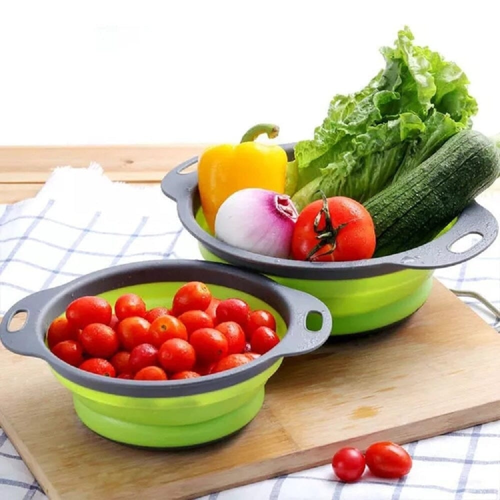 2-Piece Set: Nuvita 2 in 1 Foldable Straining Bowl Image 1