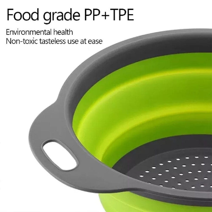 2-Piece Set: Nuvita 2 in 1 Foldable Straining Bowl Image 4