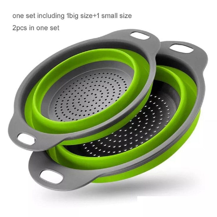 2-Piece Set: Nuvita 2 in 1 Foldable Straining Bowl Image 6