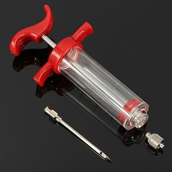 30ml BBQ Meat Marinade Sauce Seasoning Syringe Injector Image 4