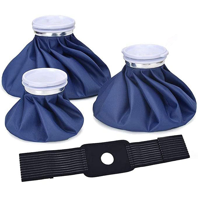 4-Pack: Reusable Ice Pack Hot Water Bag Image 1