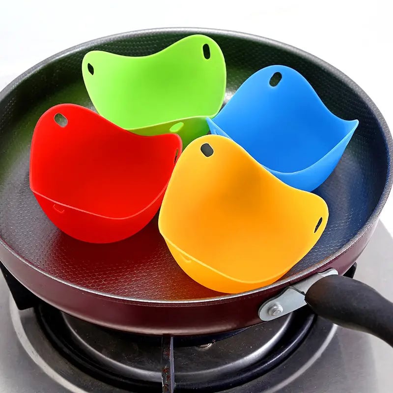 4-Pack: Silicone Egg Cooker Image 2