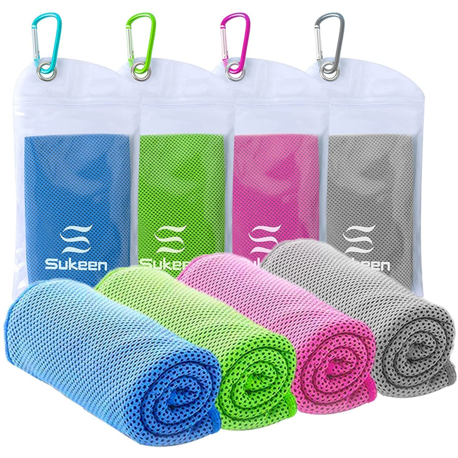 4-Pack: Soft Breathable Cooling Towel Image 1