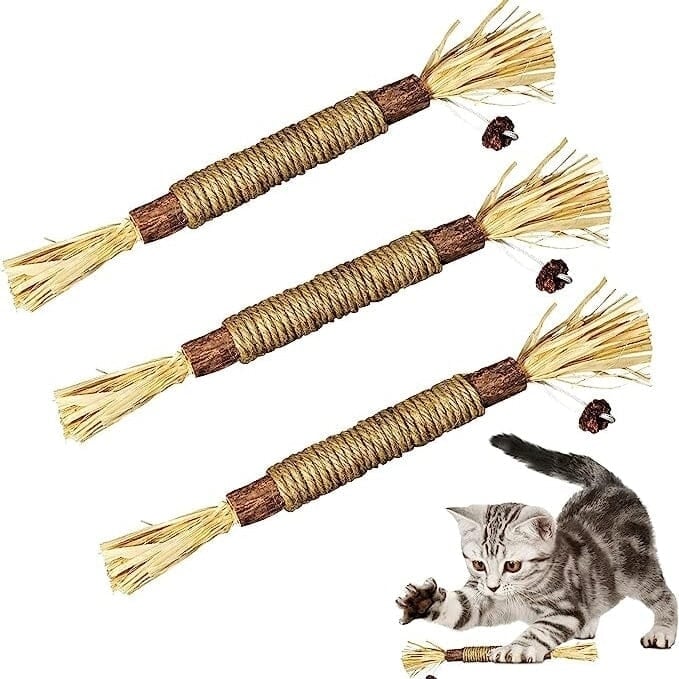 3-Pack: Silvervine Sticks Cat Toys Image 1