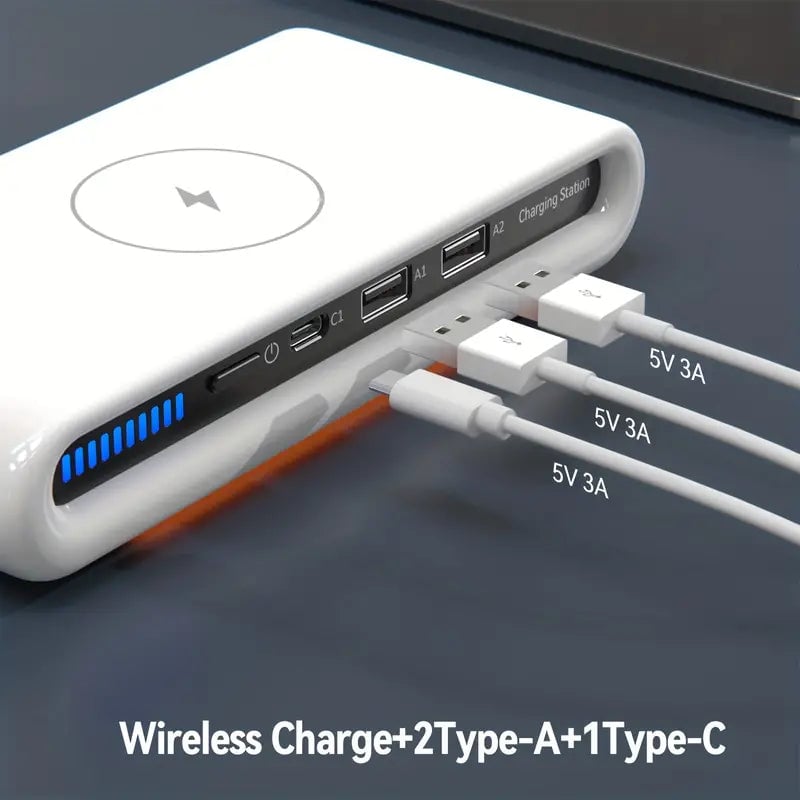 4-in-1 Charger 15W Portable Wireless Charger Image 4