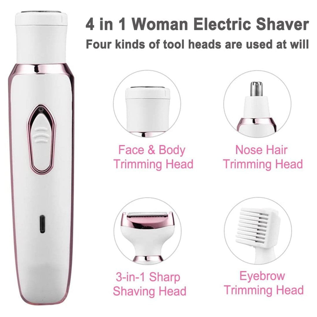 4-in-1 Electric Razor for Women Image 4