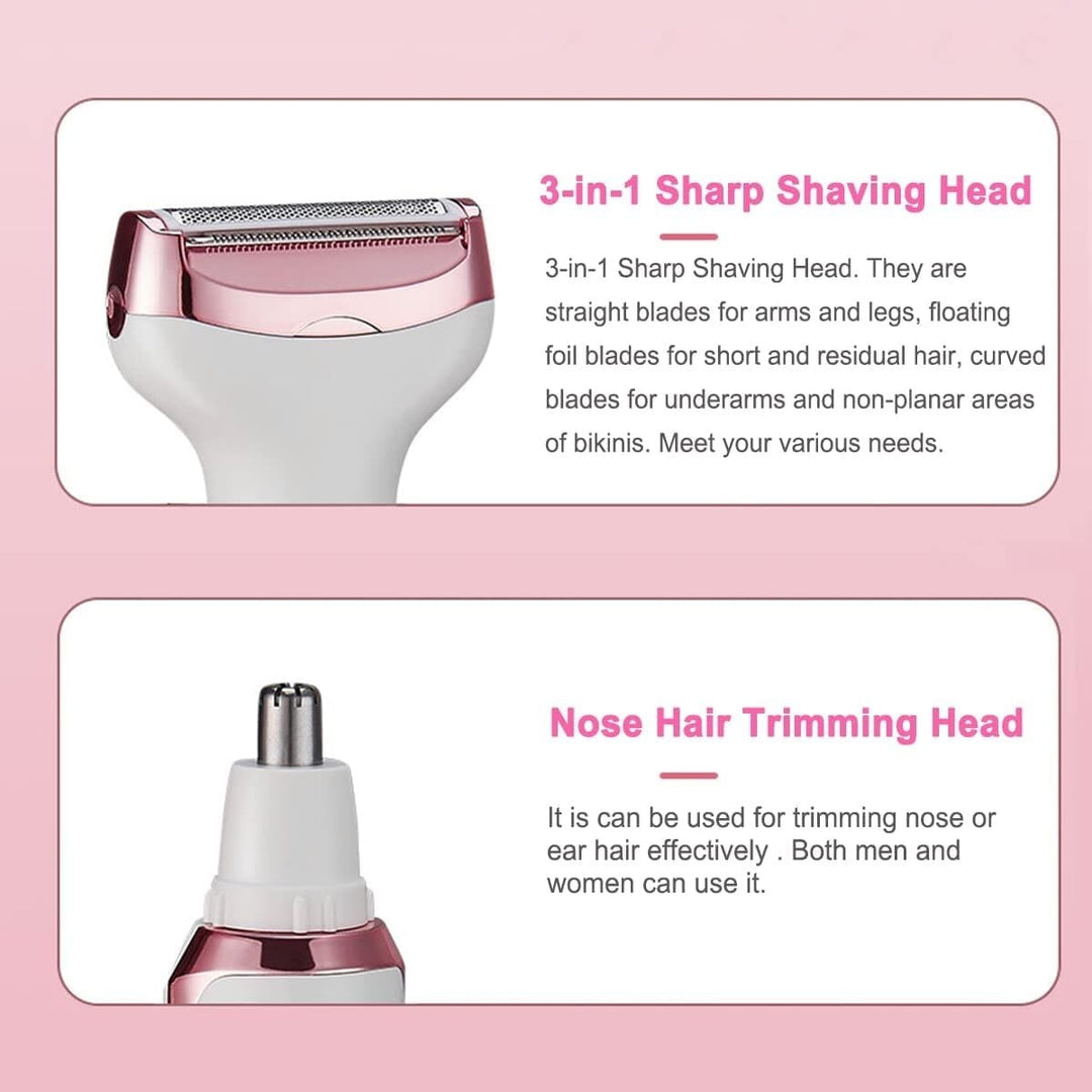 4-in-1 Electric Razor for Women Image 7