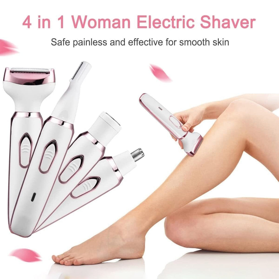 4-in-1 Electric Razor for Women Image 8