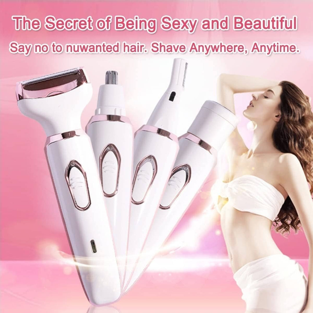 4-in-1 Electric Razor for Women Image 9