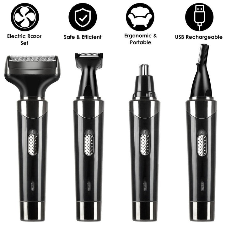 4-in-1 Rechargeable Hair Trimmer Image 3