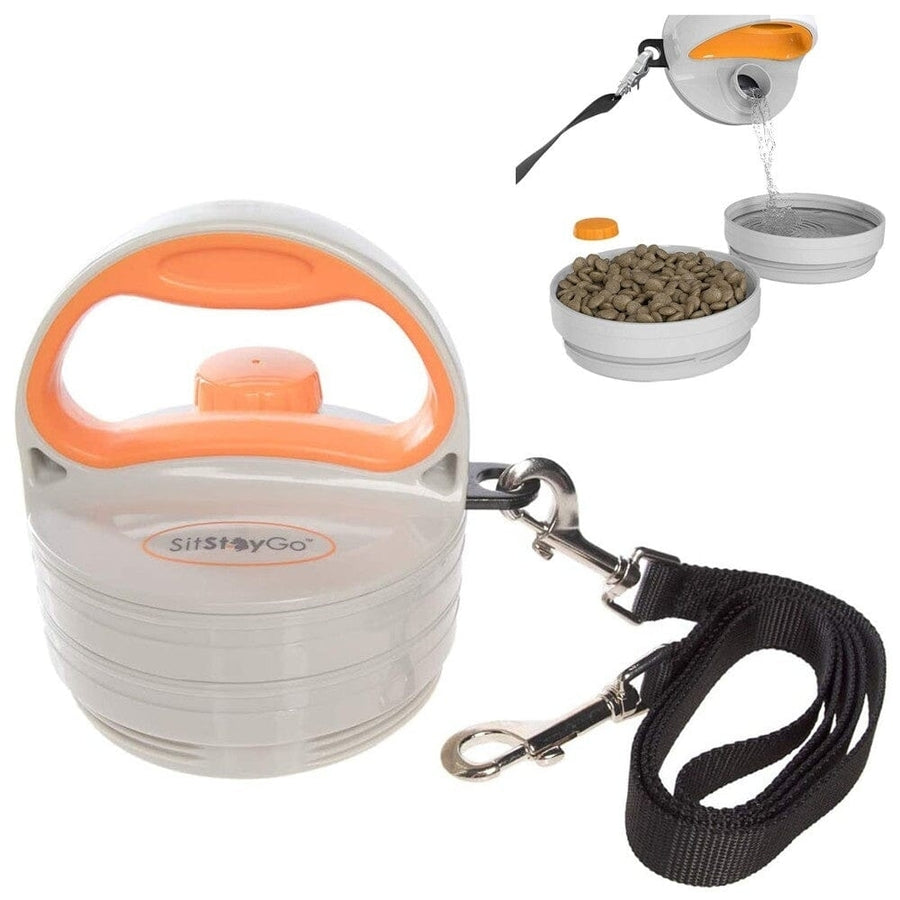 4-in-1 SitStayGo Grab n Go Pet Dinette and Leash Image 1