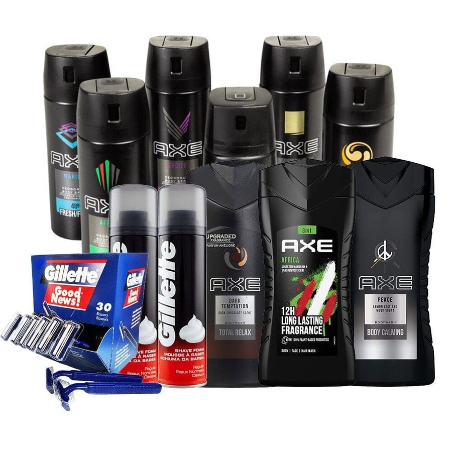 39-Piece Set: Axe and Gillette Bundle Image 1